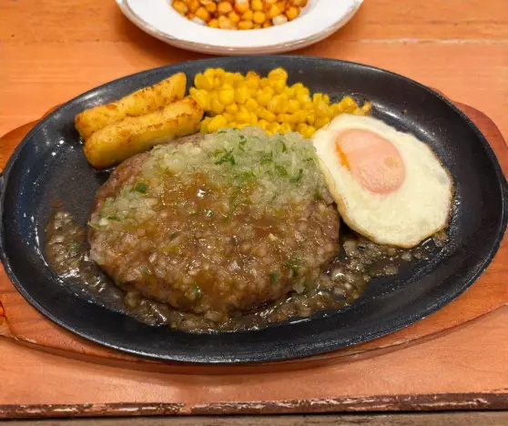 牛100%ハンバーグ ディアボラ風ランチ