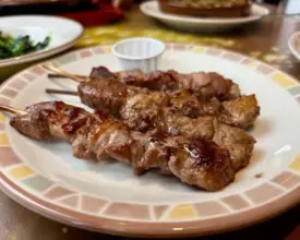 アロスティチーニ（ラムの串焼き）